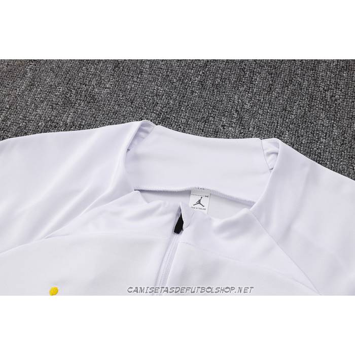 Chandal de Sudadera del Paris Saint-Germain Jordan 23-24 Nino Blanco